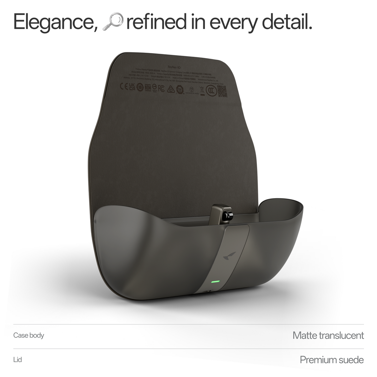 Estuche de carga para gafas RayNeo io