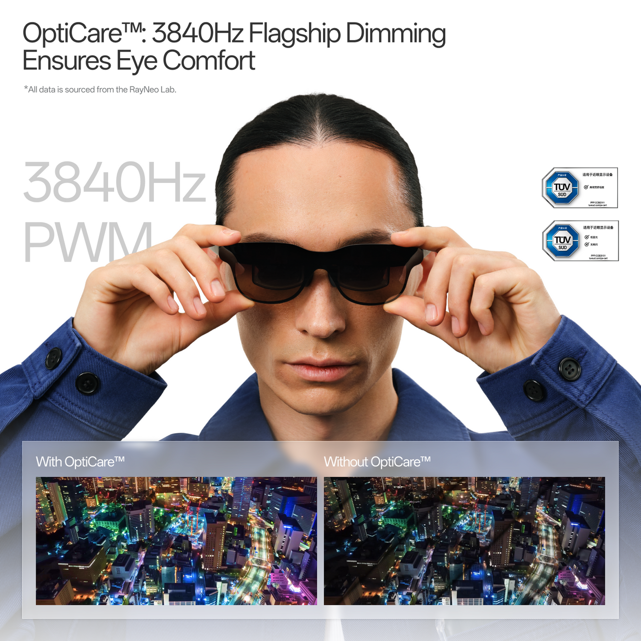 Gafas de realidad aumentada RayNeo GT