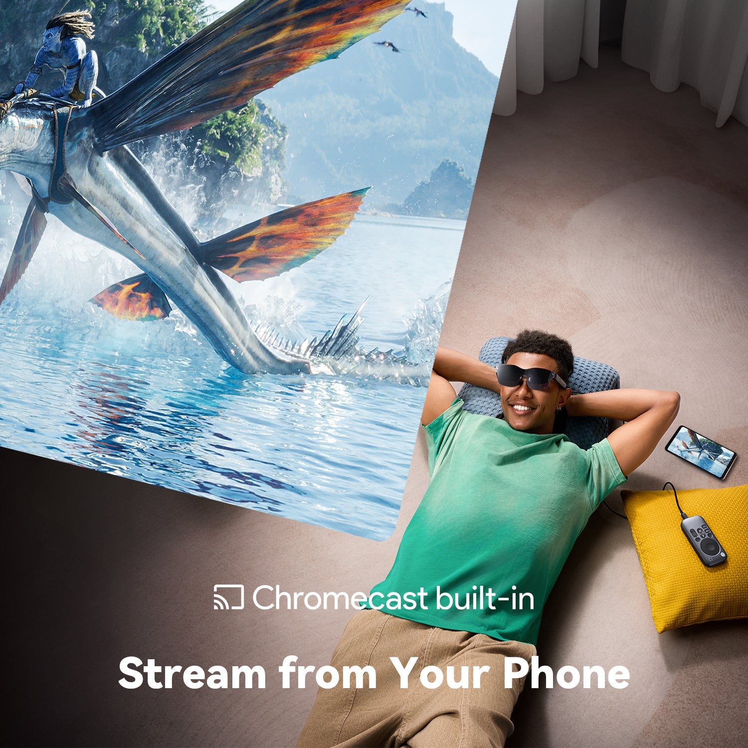 RayNeo Pocket TV: Streaming Media Box for AR Glasses - RayNeo