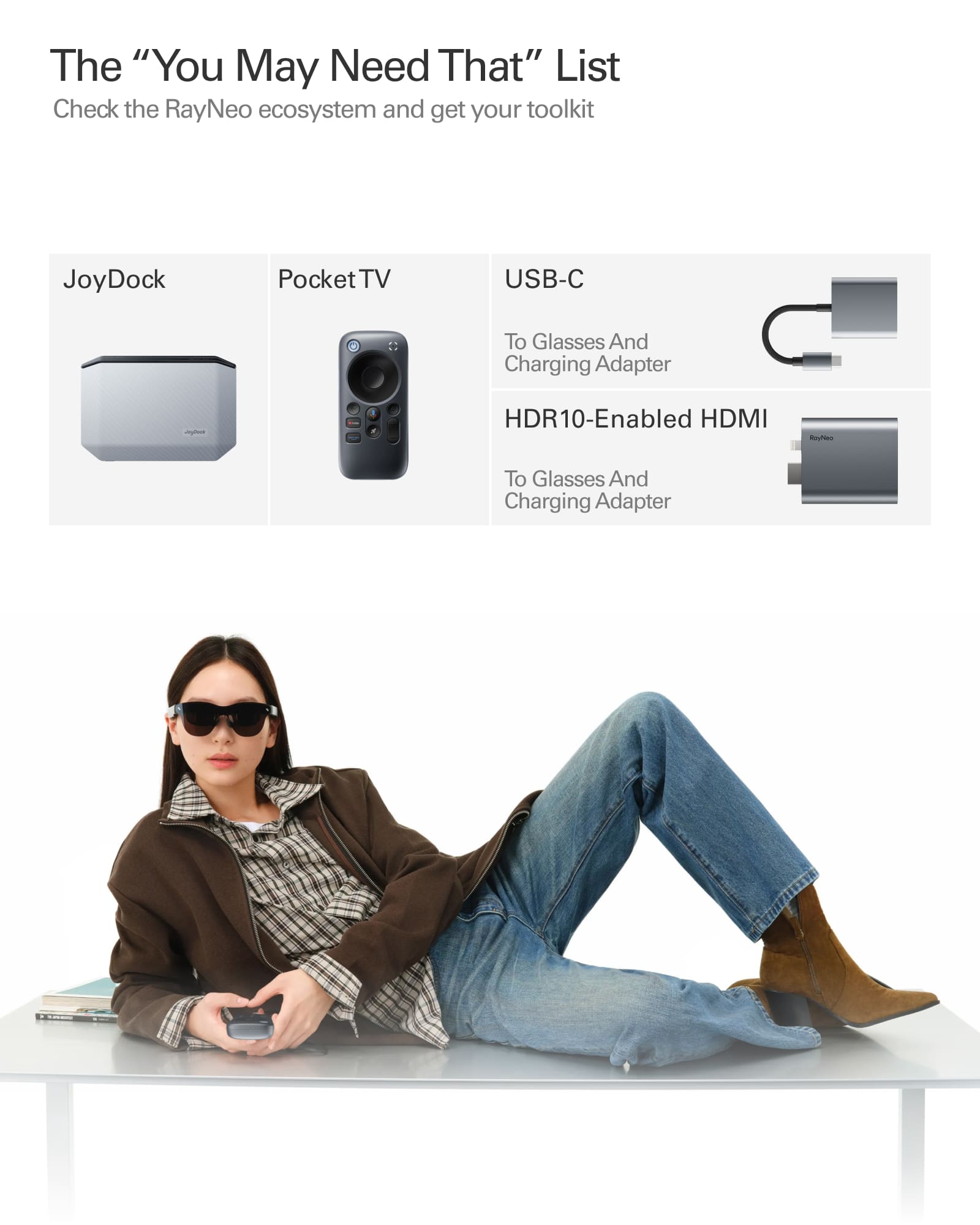 RayNeo Air 4 Pro AR Smart Glasses