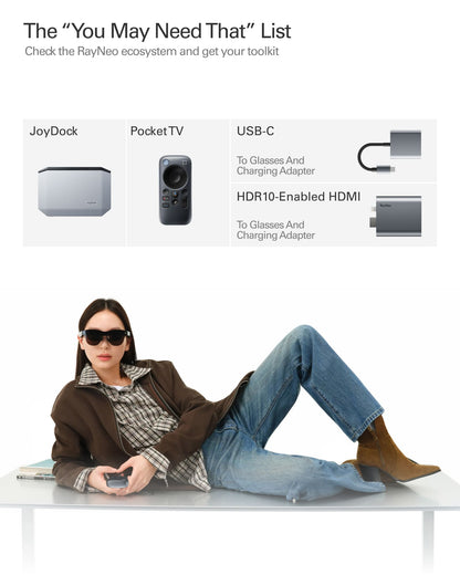 RayNeo Air 4 Pro AR Smart Glasses