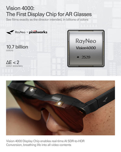 RayNeo Air 4 Pro AR Smart Glasses