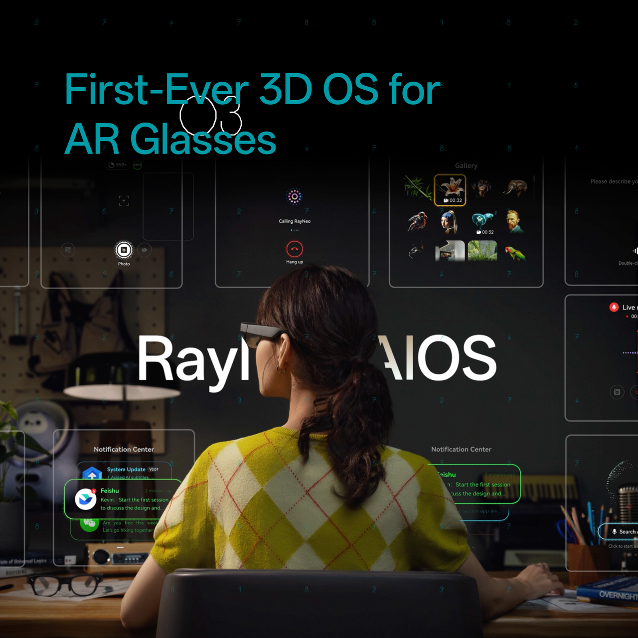 Lunettes IA+RA RayNeo X3 Pro