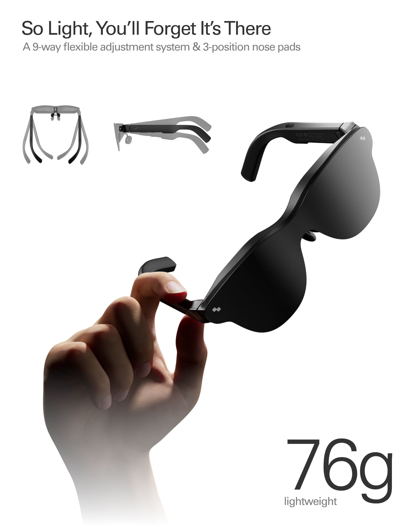 RayNeo Air 4 Pro AR Smart Glasses