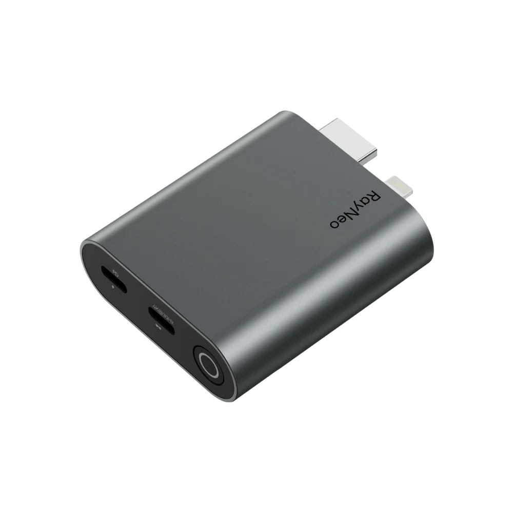 RayNeo HDMI to Glasses and Charging Adapter